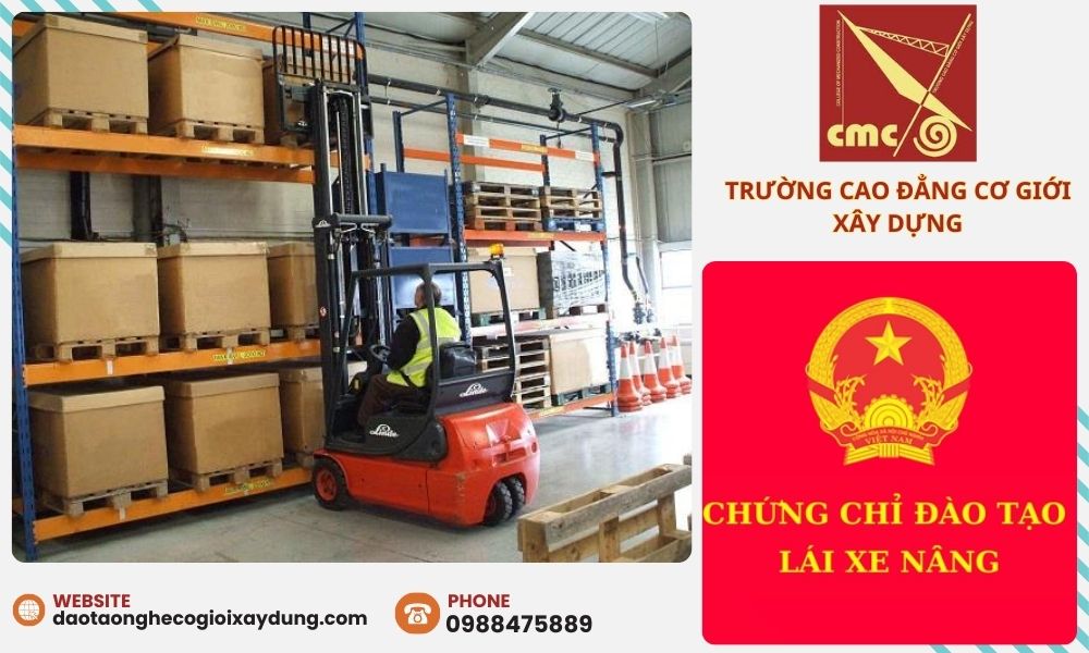 Việc sở hữu chứng chỉ xe nâng là điều kiện quan trọng giúp người lao động có cơ hội làm việc tại các kho bãi, nhà máy, xí nghiệp.