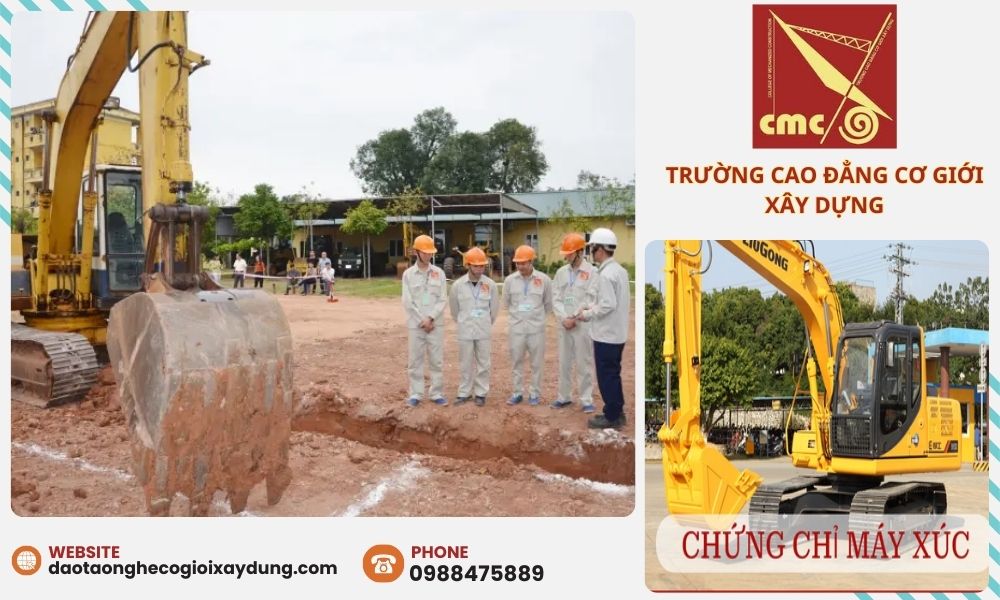 Để vận hành các loại máy này một cách an toàn và hiệu quả, người lái cần có chứng chỉ vận hành máy xúc.