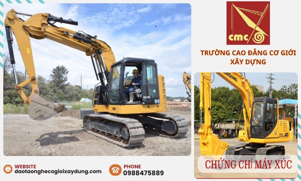Chứng chỉ lái máy xúc là giấy tờ chứng nhận người học đã hoàn thành khóa đào tạo và đủ năng lực vận hành máy xúc.