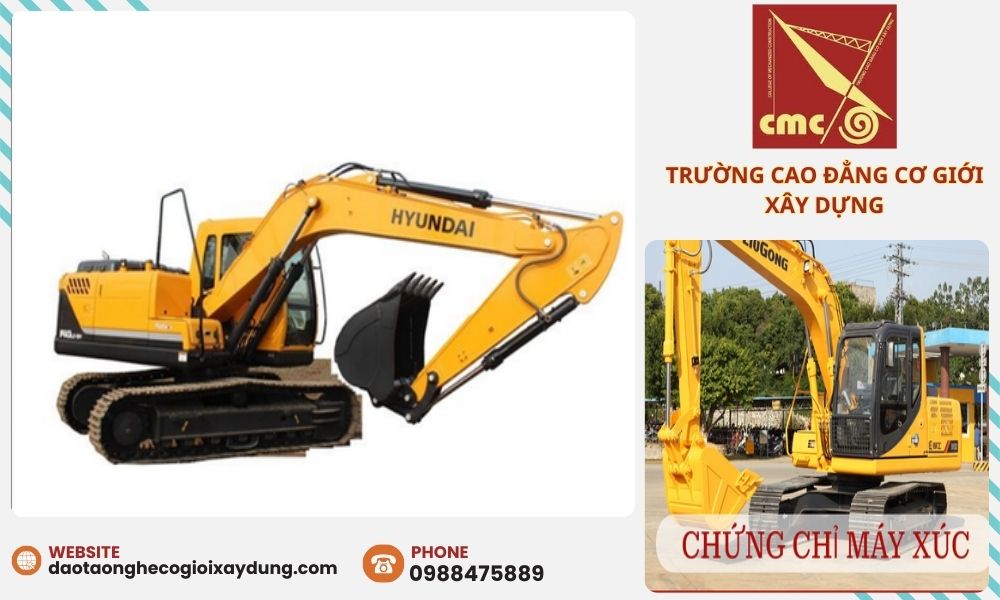 Để có chứng chỉ vận hành máy xúc, bạn cần tham gia khóa đào tạo máy xúc tại các trung tâm uy tín