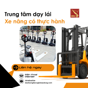 Trung tâm dạy lái xe nâng có thực hành